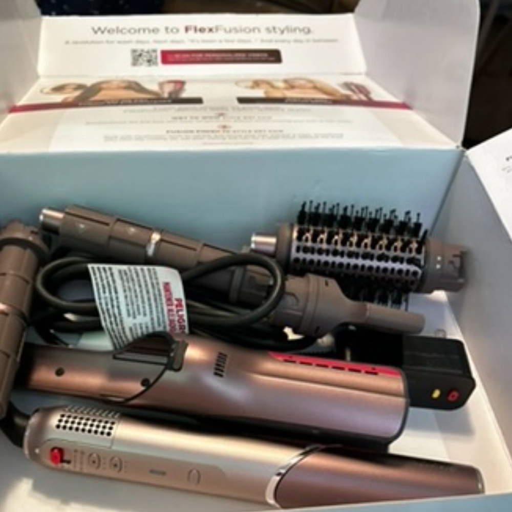 Shark FlexFusion Styling Set in Metallic Rose